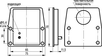 Габариты ISB L2A-43P-10-L